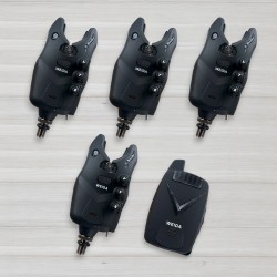 Набір сигналізаторів електронних Weida FA-213N2-4, 4шт + пейджер